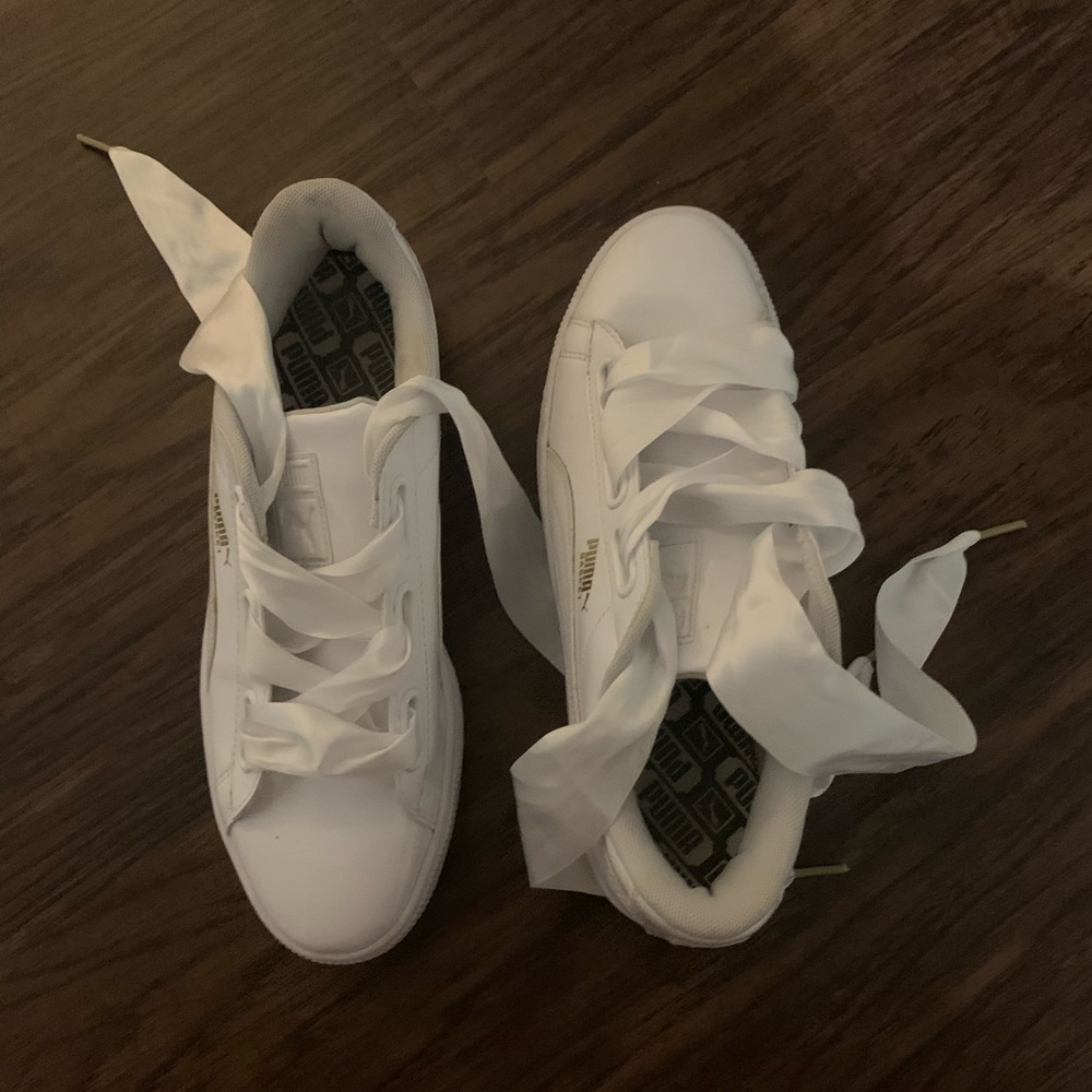 White Puma Shoes!